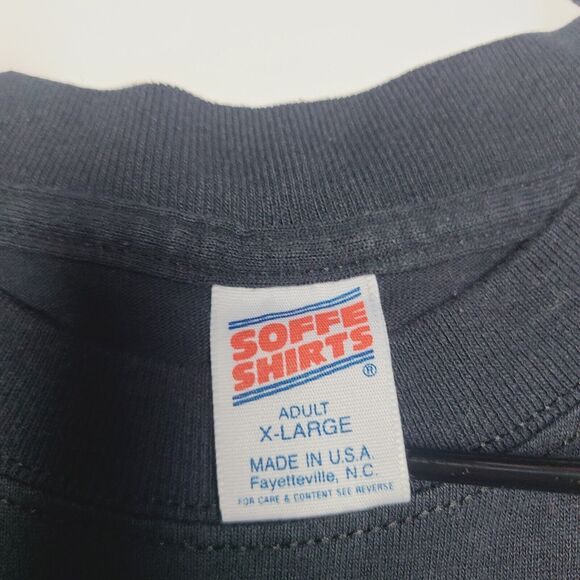 Vintage Eracism T-Shirt Double Sided Adult Size XL 90's Soffe Made In USA - Picture 8 of 8